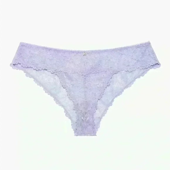 Savage X FENTY Lace Cheeky Lavender Panty Size Large - Picture 3 of 4